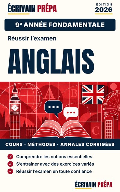 Cover: Réussir l'examen de 9e AF — Anglais