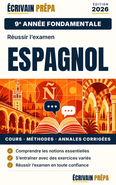 Cover: Réussir l'examen de 9e AF — Espagnol