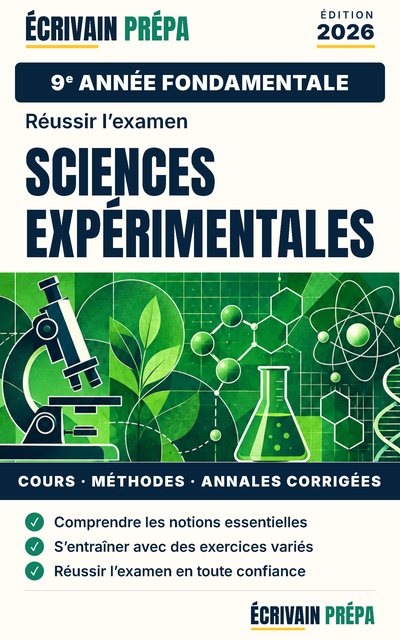 Cover: Réussir l'examen de 9e AF — Sciences expérimentales